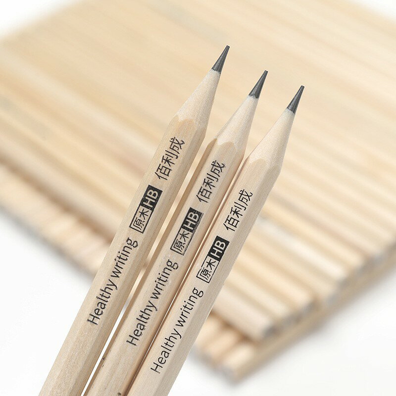 六角鉛筆【E032】台灣出貨 居家  HB原木鉛筆 學生素描寫字文具 木頭鉛筆 贈品 禮品 文具 寫字鉛筆 學習鉛筆 2