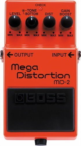 Boss MD-2 Mega Distortion 電吉他破音單顆效果器(最受歡迎的破音之一)【唐尼樂器】