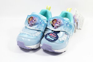 MOONSTAR 月星 機能童鞋 冰雪奇緣 燈鞋 抗菌除臭 DNC13109 藍色 [陽光樂活](E1)