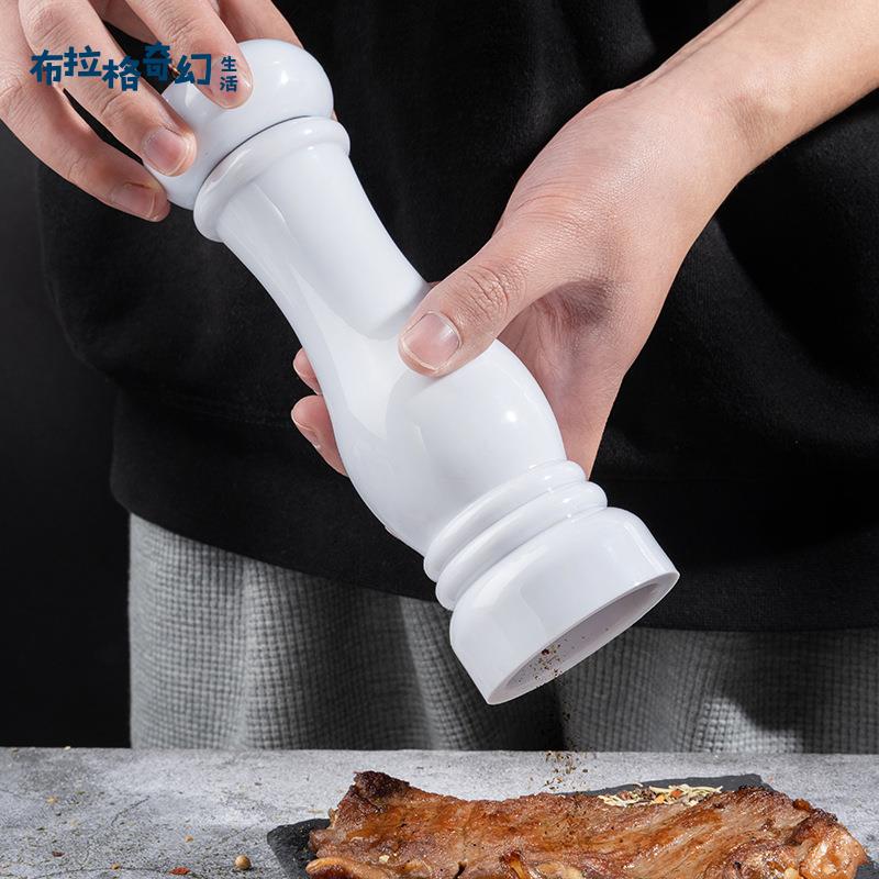 KDL-648手動胡椒研磨器 家用廚房花椒粗鹽海鹽研磨器 彩色[PP0509062]