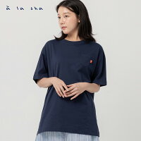 a la sha 大蘋果好朋友印花圖T a la sha 大蘋果好朋友印花圖T
