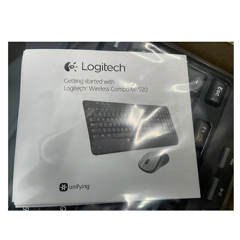 (US Version ) Logitech english MK520 Wireless Keyboard and Mouse Combo ...