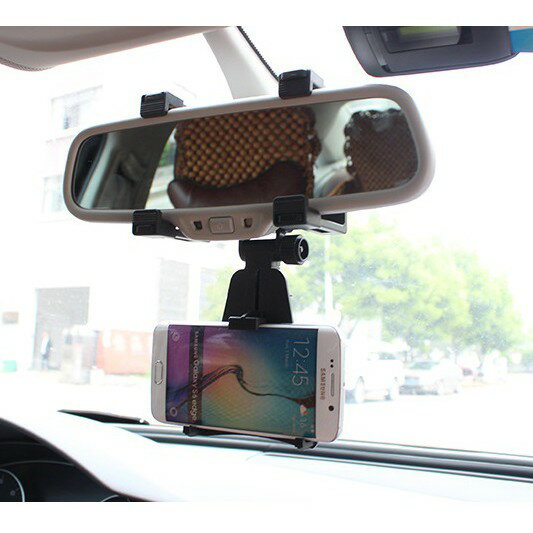 車用後視鏡手機支架 可當行車紀錄器 導航