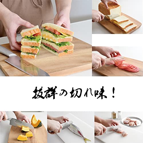 日本製 Arnest 三德包刀 永切れ王 不銹鋼 料理菜刀 水果刀 菜刀 三德刀 永切王 廚房用品 刀具【小福部屋】 5