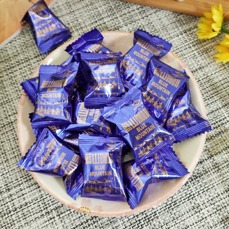 【食尚三味】藍山咖啡糖 (藍山咖啡 過年糖果 祭祀 拜拜 咖啡糖 糖果 硬糖 喜糖 ) 500g (台灣糖果)