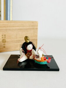 日本昭和 鄉土玩具 御所人形與寶船雛人形雛古道具置物擺飾