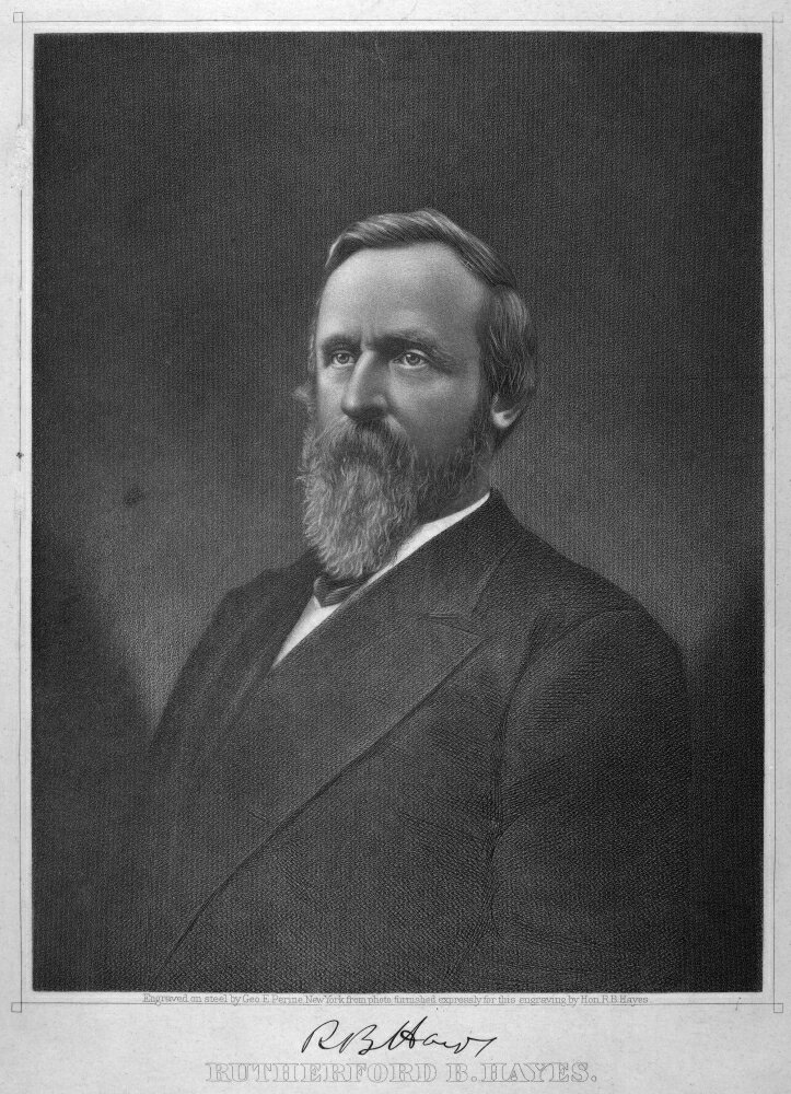 Posterazzi: Rutherford B Hayes N(1822-1893) 19Th President Of The ...