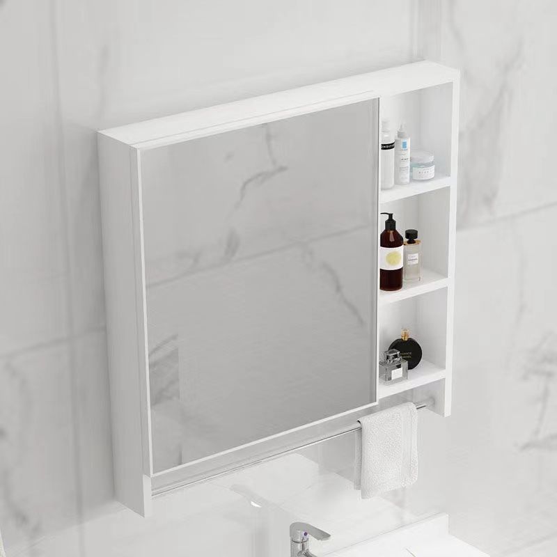 可開發票 太空鋁鏡柜浴室鏡柜壁掛式衛生間鏡子浴室一體智能鏡組合衛浴鏡子