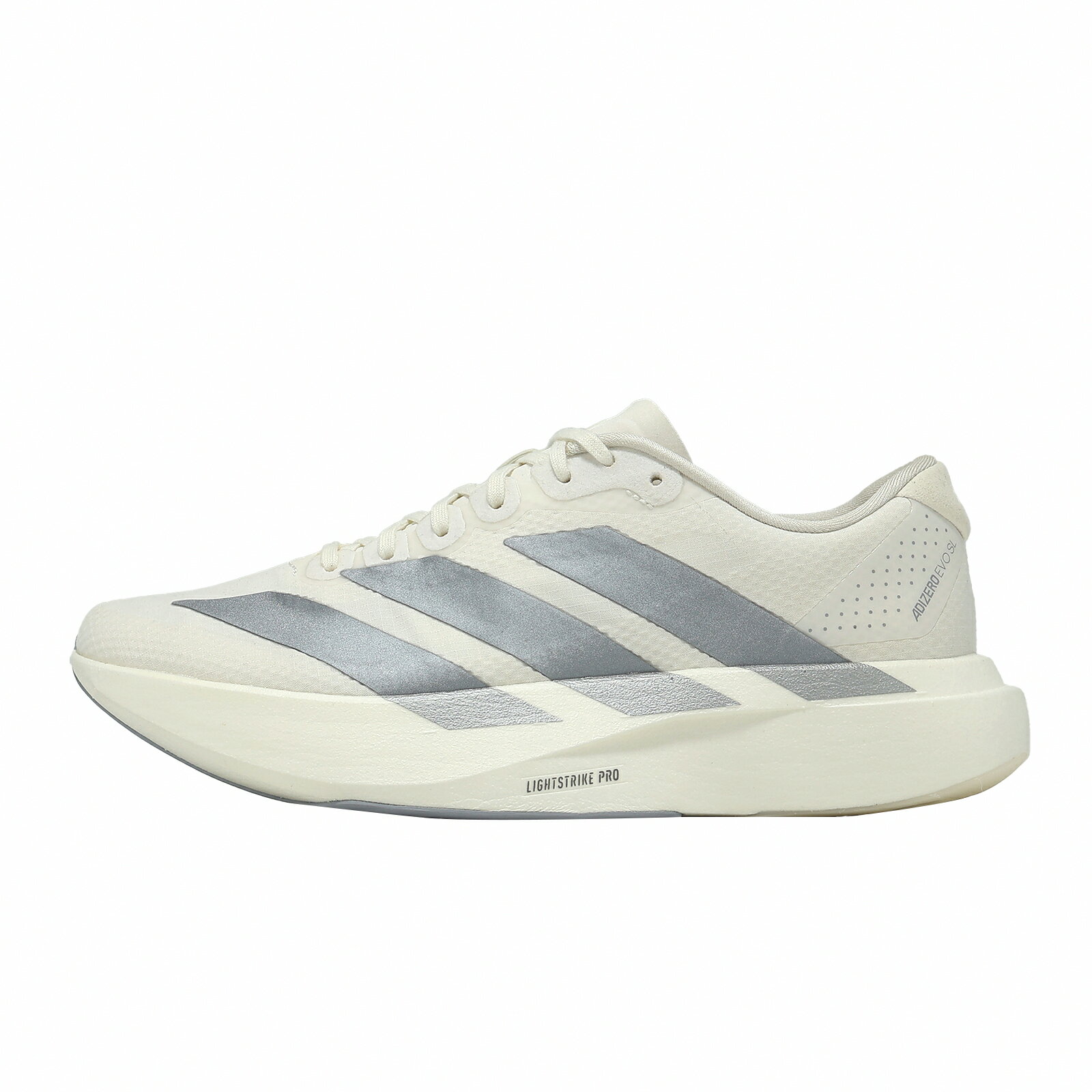 adidas 愛迪達 慢跑鞋 Adizero Evo SL Woven W 女鞋 米白 緩震 運動鞋 KI6928