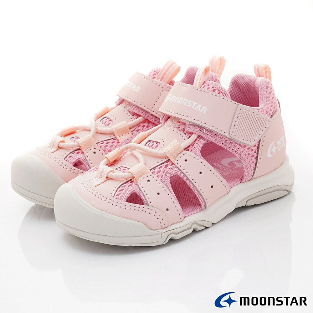 日本月星Moonstar機能童鞋赤子心系列花漾涼鞋款2363新品任選(中小童段)24年式(夏) 1