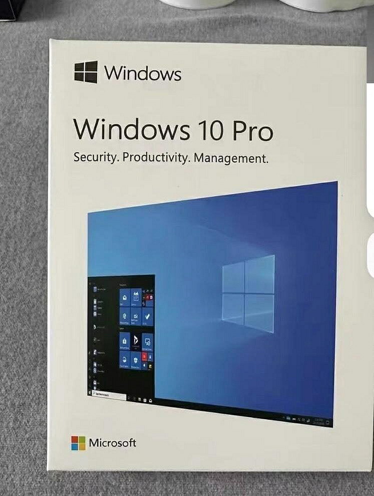 微軟正版授權 Windows 10 Pro專業版 Win11家庭版 中英文彩盒裝 全新未拆封 一機一【微軟批發零售】
