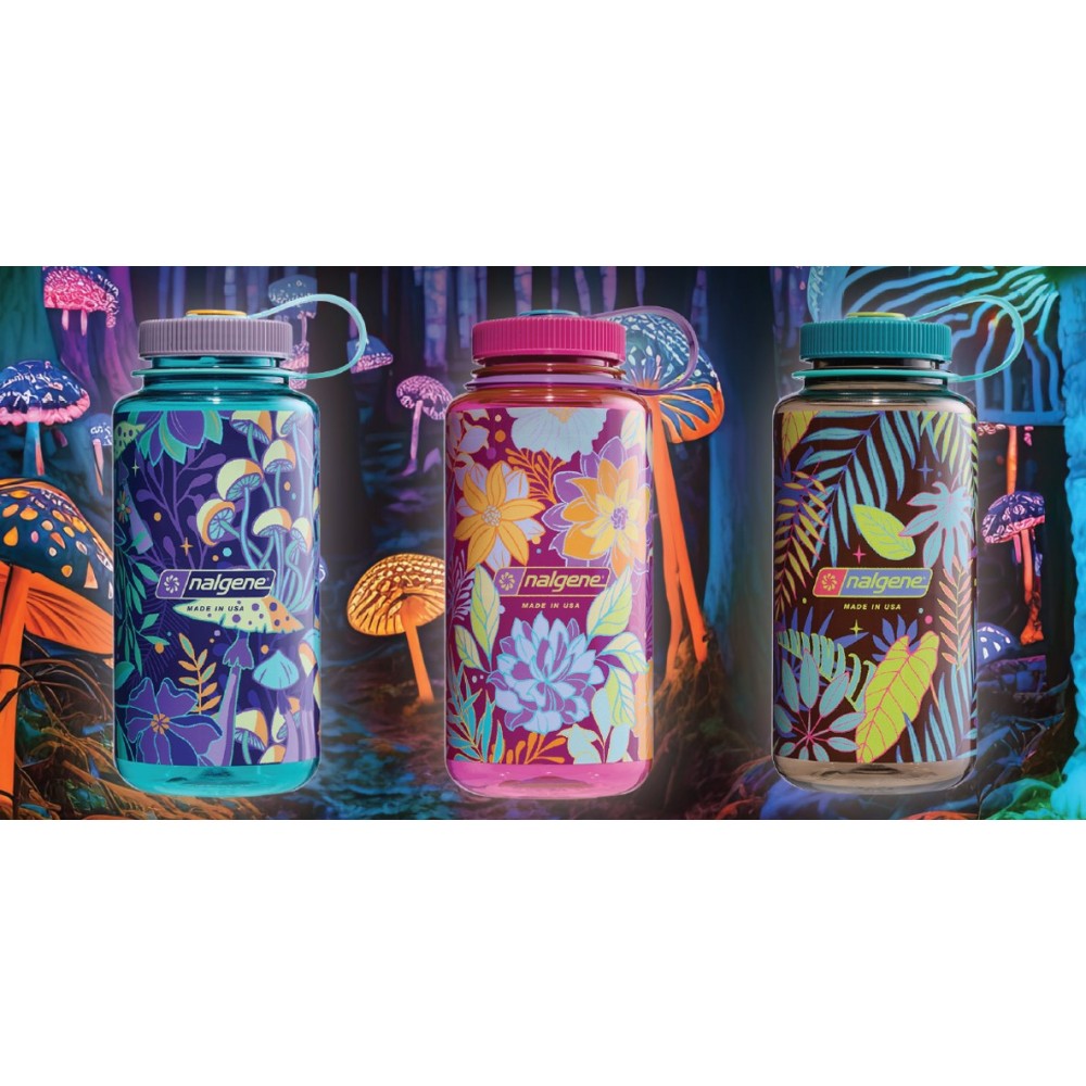 美國《Nalgene》專業水壺 1000cc 寬嘴水壼  植物限量系列 (限量版)