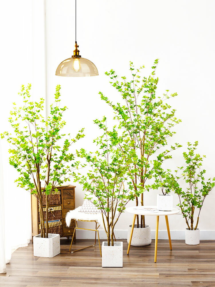 北歐仿真吊鐘樹馬醉木日式假樹綠植室內客廳落地大型盆栽擺件