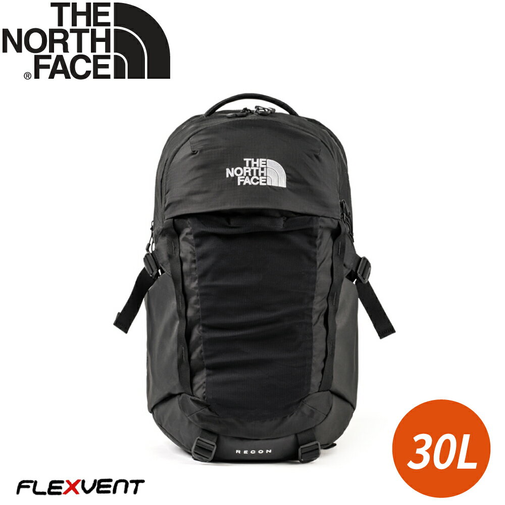 【The North Face 30L 雙肩揹包《黑》】52SH/電腦包/登山包/通勤揹包/休閒揹包