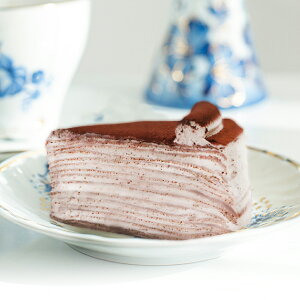 8吋巧克力生乳千層蛋糕