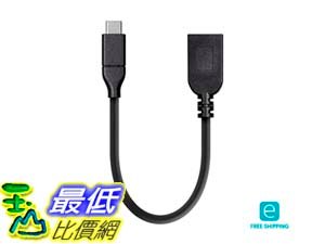 [7美國直購] 24288 Monoprice Essentials USB Type C USB-A Female 3.1 Gen 1 Extension Cable 5Gbps 3A 0.5ft E17