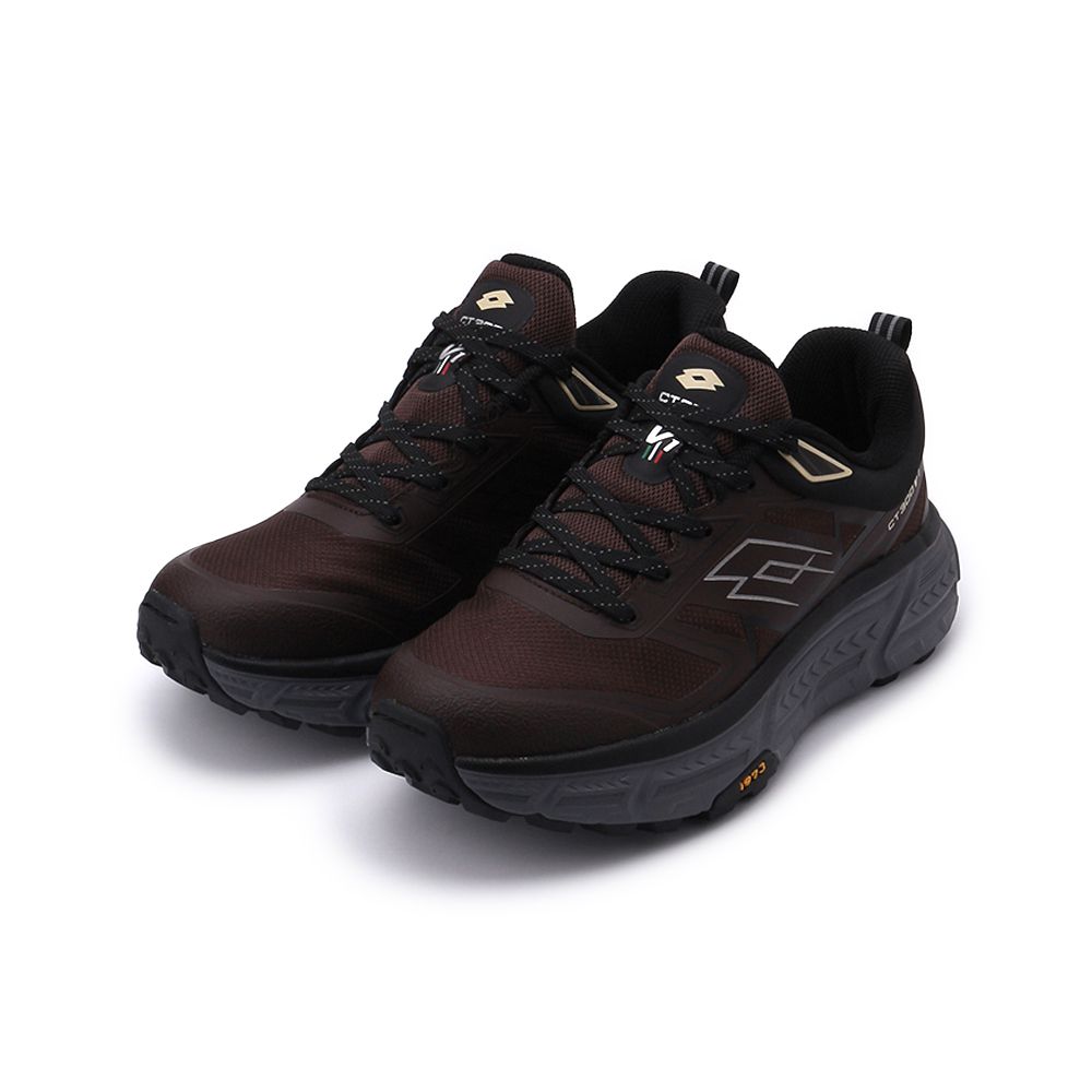 LOTTO CT300 V1 防潑水輕量戶外健行鞋 咖啡 LT5AMR9813 男鞋 1
