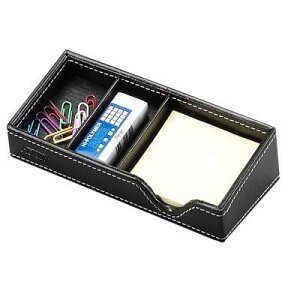 波德徠爾 SNO-9320 皮質文具收納盒 便條紙/收納盒/桌上收納/皮革/皮製