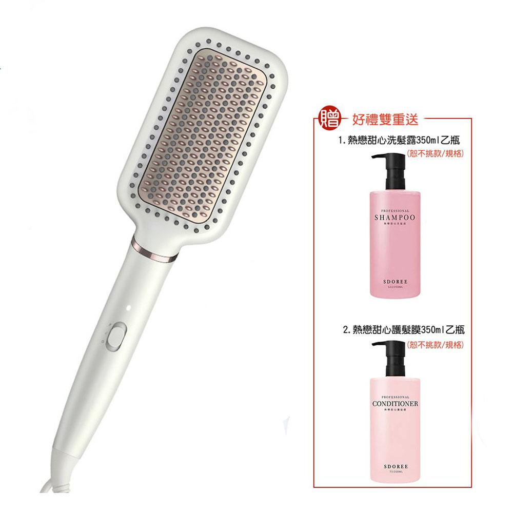 【好禮雙重送】PHILIPS 飛利浦沙龍級陶瓷電熱直髮梳 魔法梳 BHH880