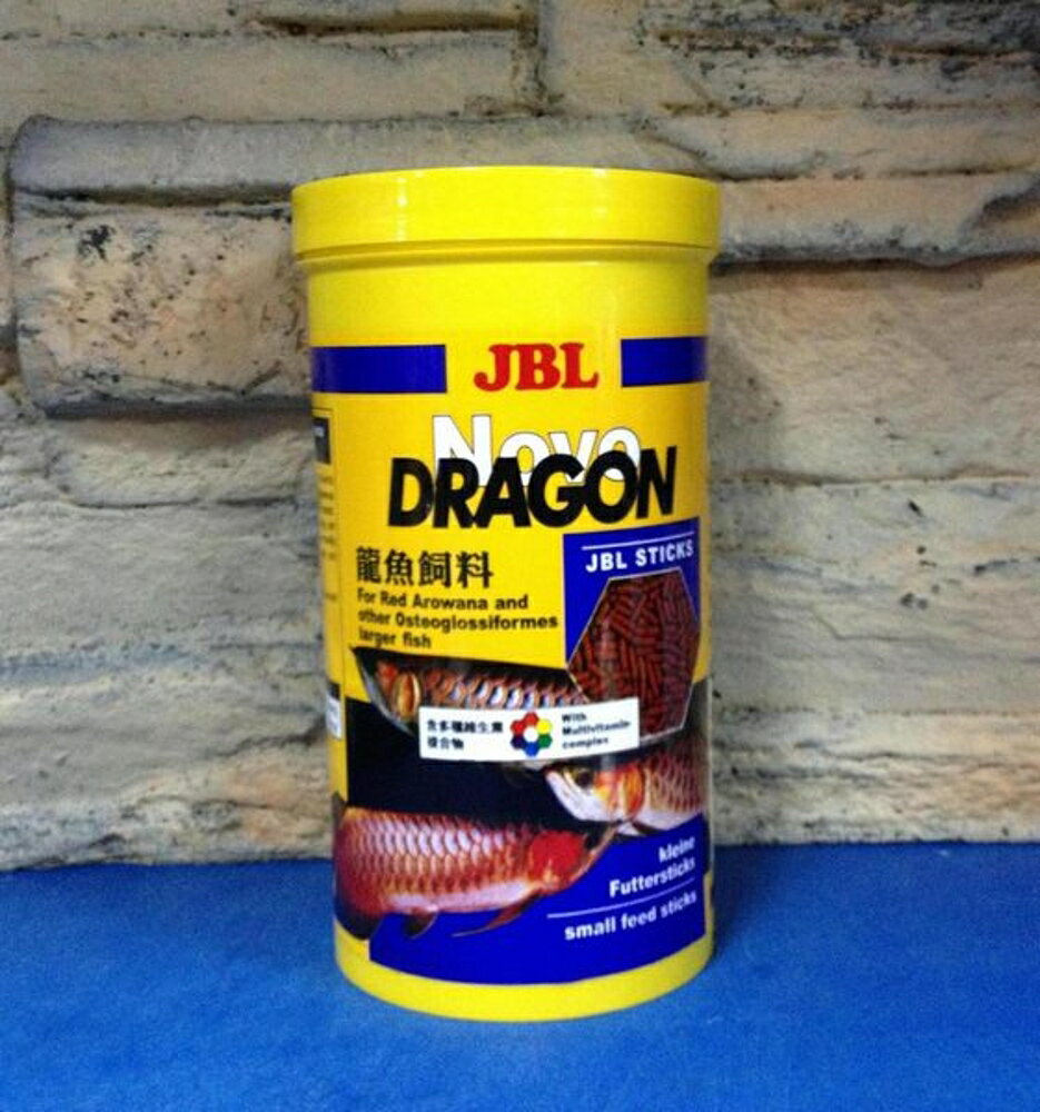 【西高地水族坊】德國JBL Novo Dragon珍寶龍魚飼料 (250ml)