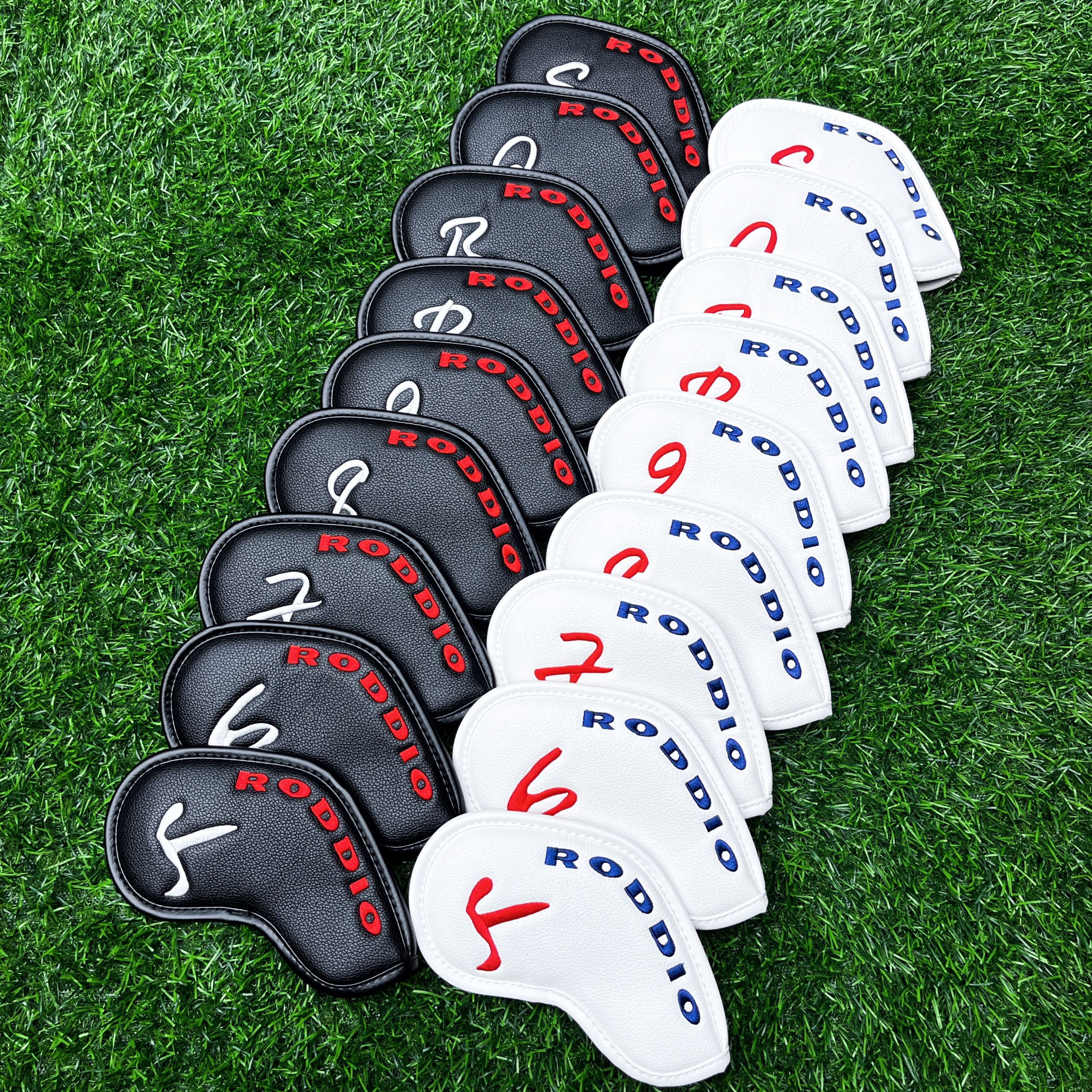 RODDIO小蜜蜂高爾夫球桿套桿頭套鐵桿套帽套Golf防塵防銹男女通用