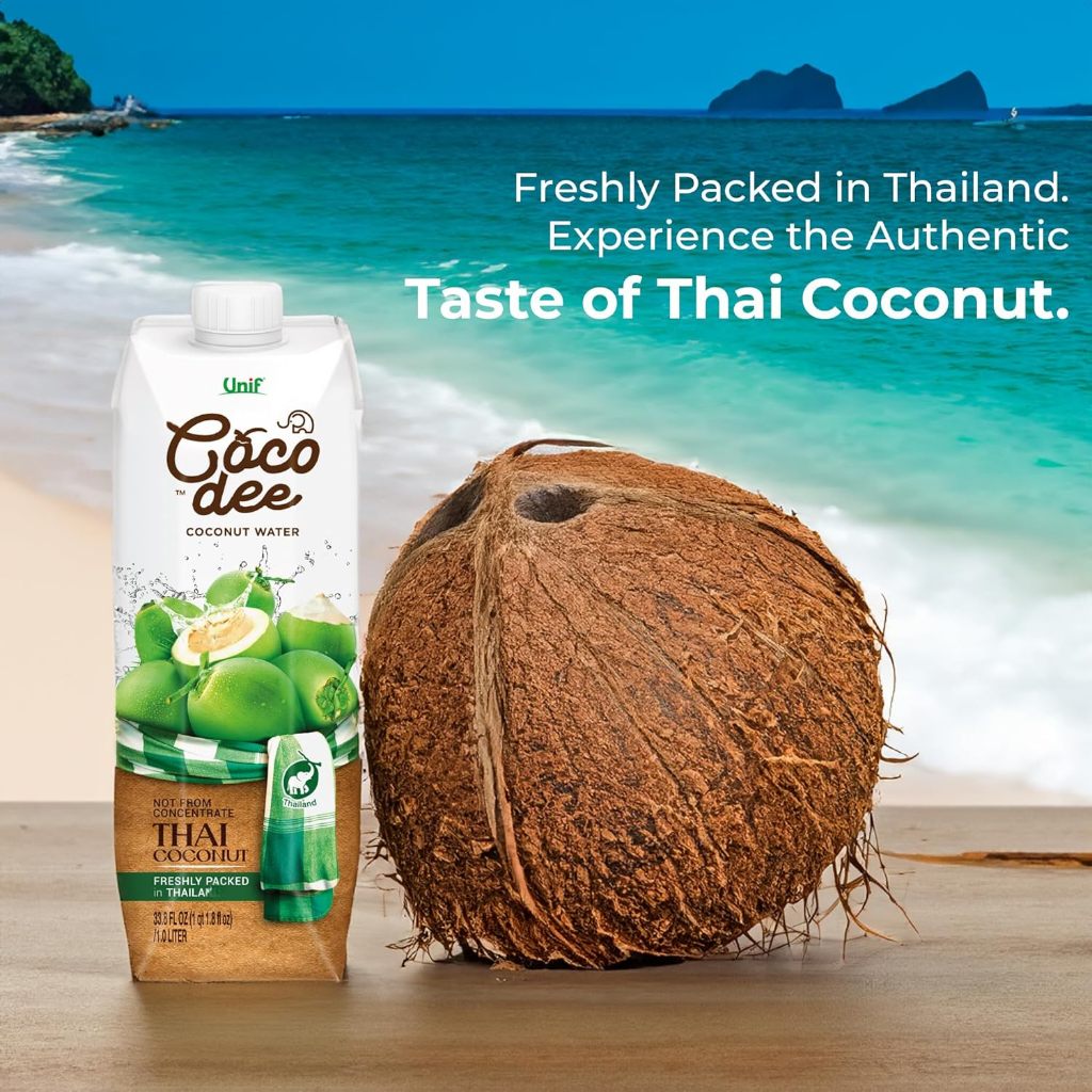 統一生機 COCO DEE 天然椰子水 | 正宗泰國椰子水 口感卓越 電解質飲料 無麩質 可搭配泰國料理使用