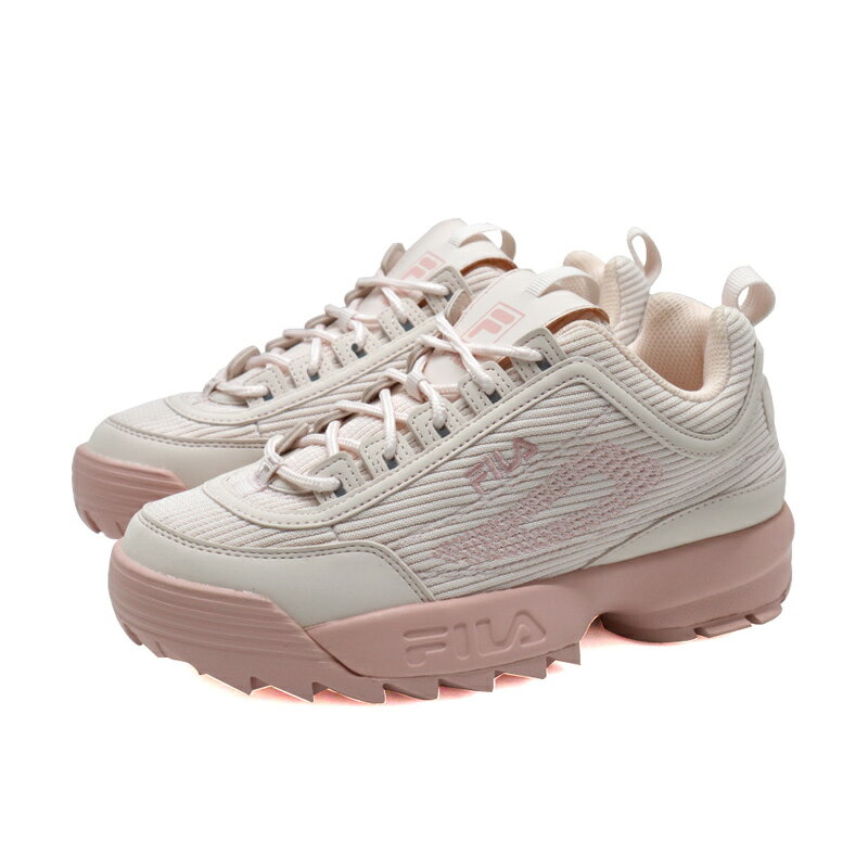 FILA DISRUPTOR KNIT v2 復古運動鞋 老爹鞋 女款 粉紅 4-C638Y-650 no388