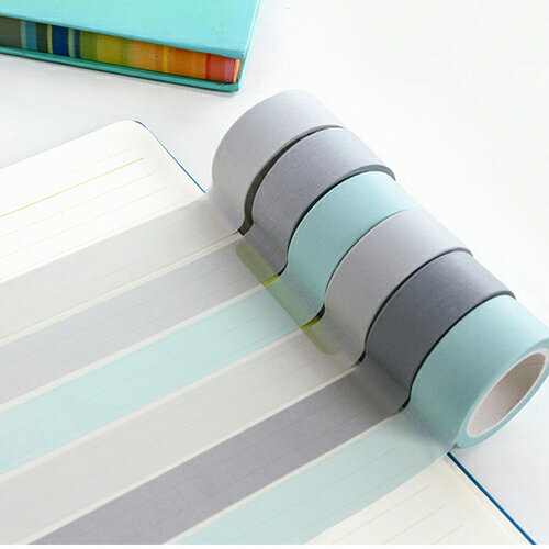 純色和紙膠帶 易撕膠帶 復古色性 冷淡色系 北歐風 手帳膠帶 ♚MY COLOR♚【G065】
