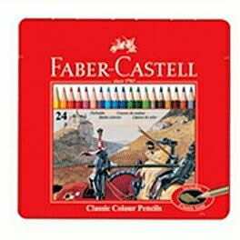 Faber-Castell油性彩色鉛筆 24色*115844