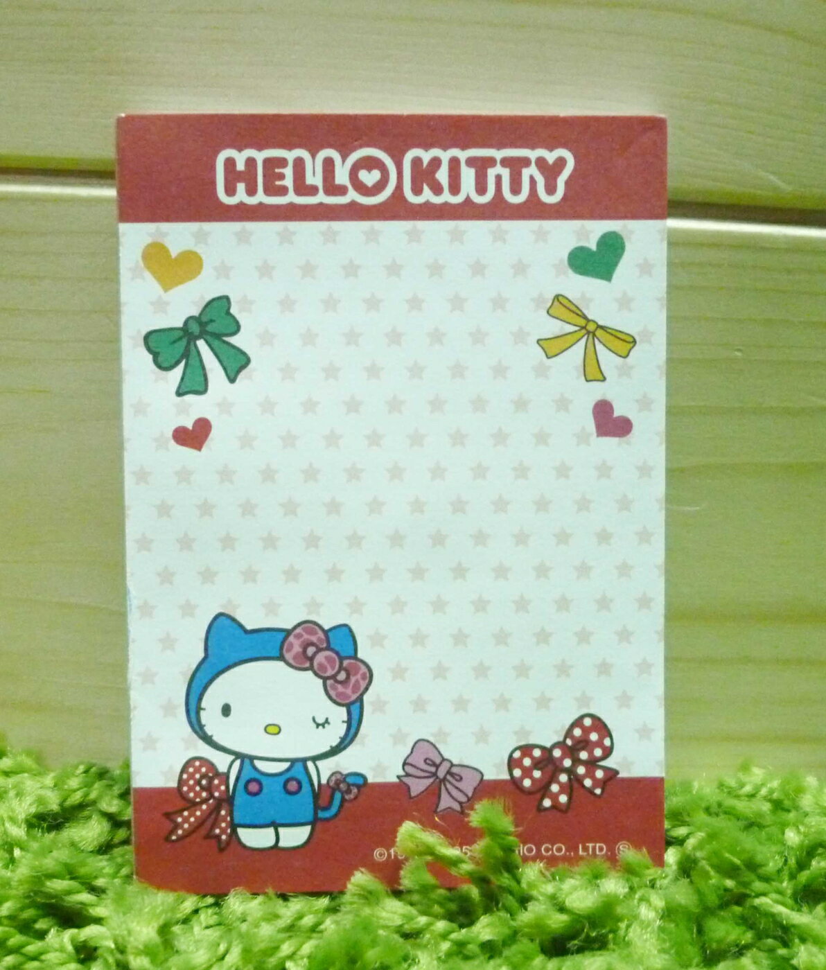 【震撼精品百貨】Hello Kitty 凱蒂貓 便條 蝴蝶結【共1款】 震撼日式精品百貨