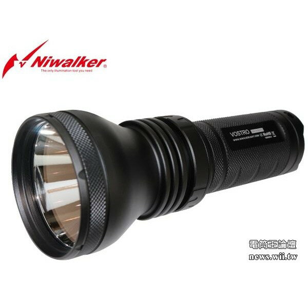 【電筒王 隨貨附發票】Niwalker 2016款 FA01S 1300流明 遠射電筒 1200米 (18650*4)