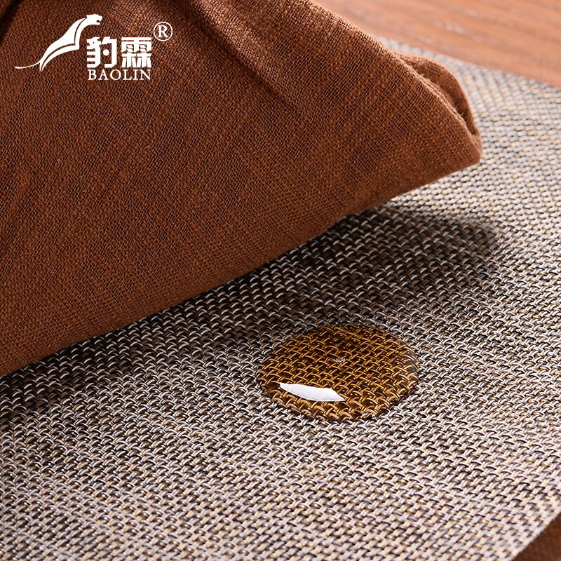 茶席茶布日式禪意中式套裝家用防水布茶席棉麻布藝茶桌茶盤墊桌旗
