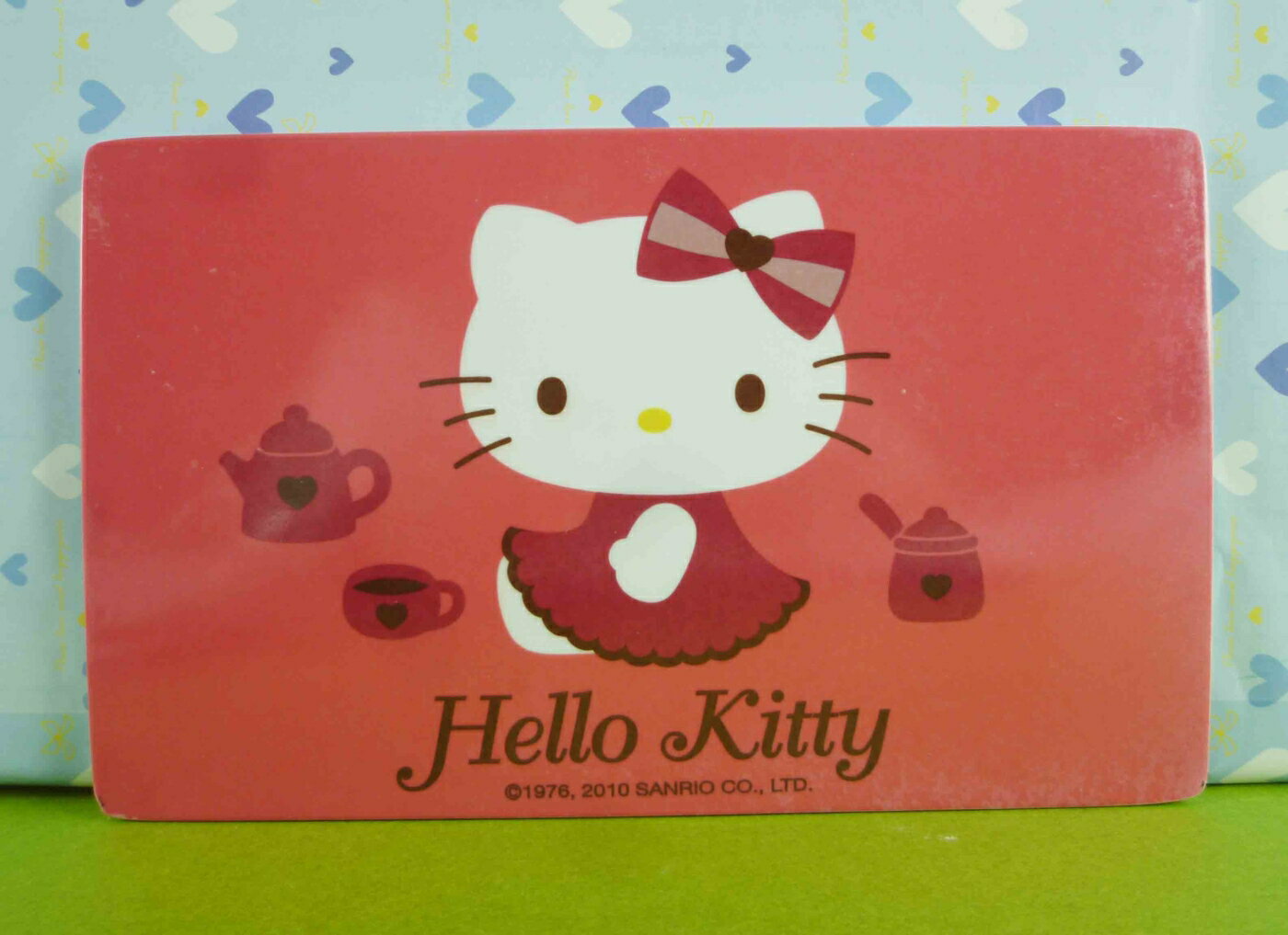 【震撼精品百貨】Hello Kitty 凱蒂貓 隔熱墊 紅茶具【共1款】 震撼日式精品百貨