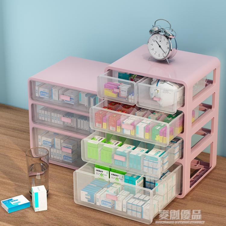 「九折」藥箱家庭裝大容量多層小藥盒大號急救收納盒藥品醫藥箱家用整理箱