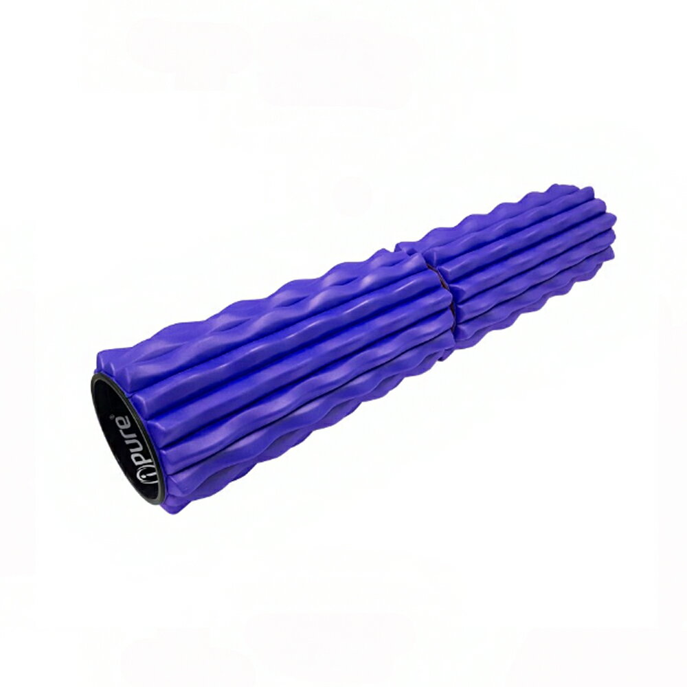 Yoga i-pure 熱身瑜珈滾輪 放鬆藍-加長版
