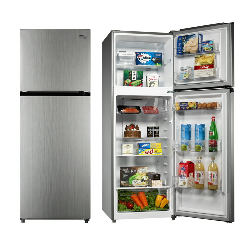 TECO東元 334公升 一級能效變頻雙門冰箱 /台 R3342XS【領券滿額再折千12/31止】