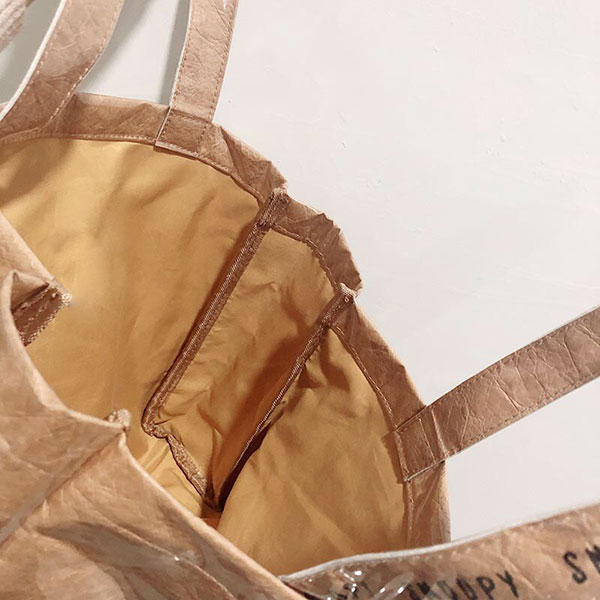 ANNAS 史努比防水牛皮紙包 透明包 果凍包 塑膠牛皮紙袋 包 手提袋史奴比399 8