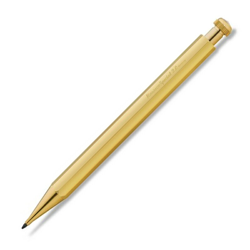 預購商品 德國 KAWECO SPECIAL 系列自動鉛筆 2.0mm 黃銅 4250278613433 /支