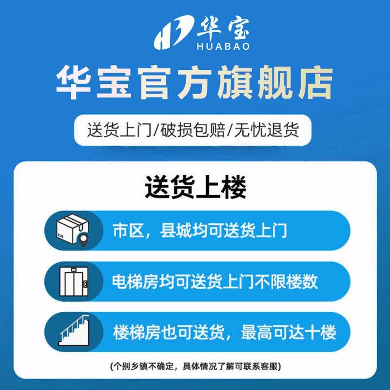 【可開發票】華寶小冰箱家用小型宿舍出租房冷凍冷藏雙開門電冰箱節能一級省電 4