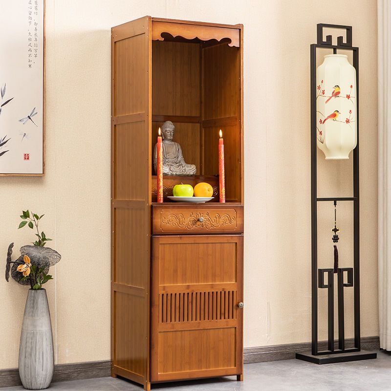 佛龕新中式立柜財神爺觀音神像柜供奉家用佛堂用品佛臺菩薩佛柜子 c7212