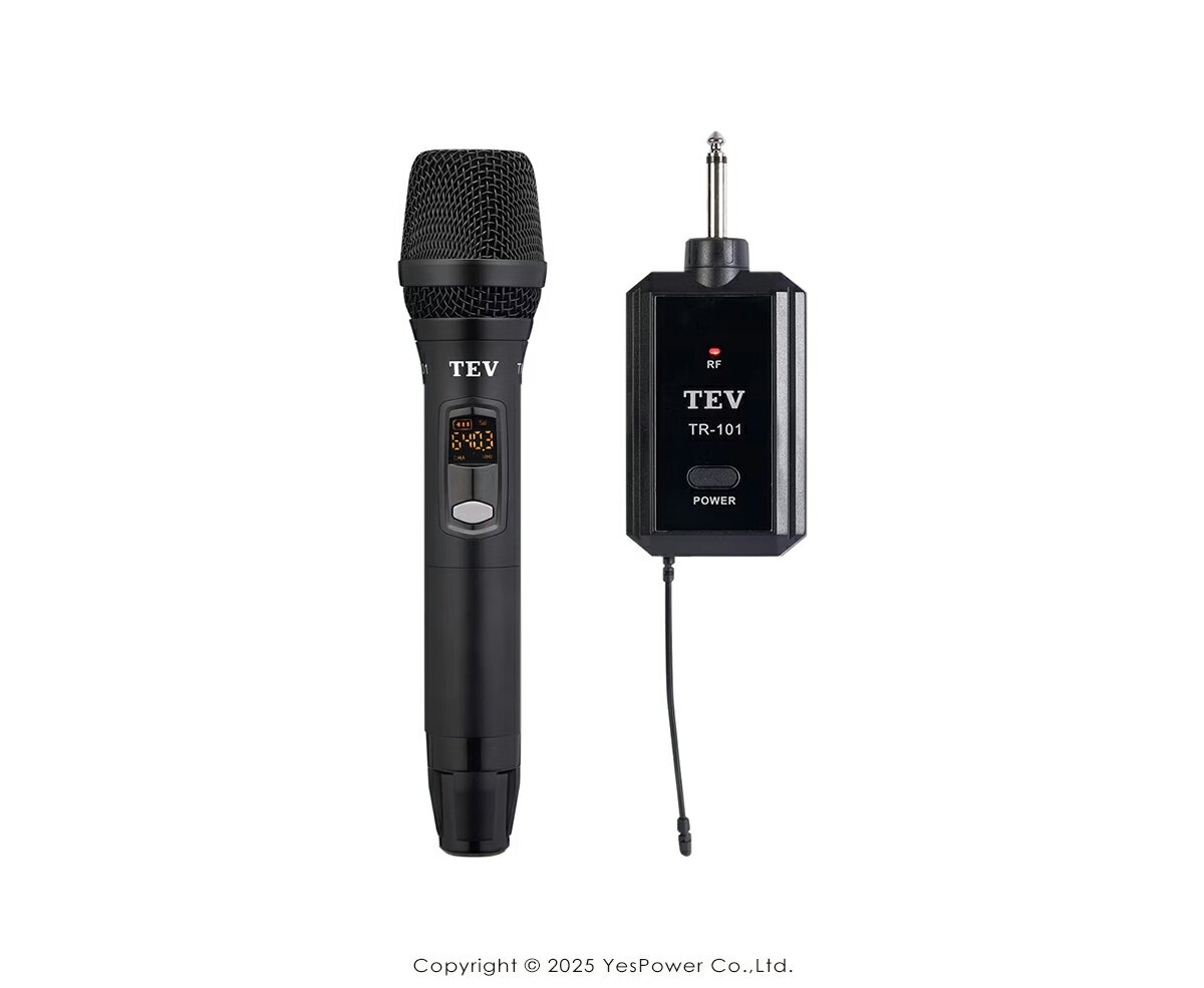 ＊來電優惠＊TR-101 TEV UHF單頻攜帶式無線麥克風