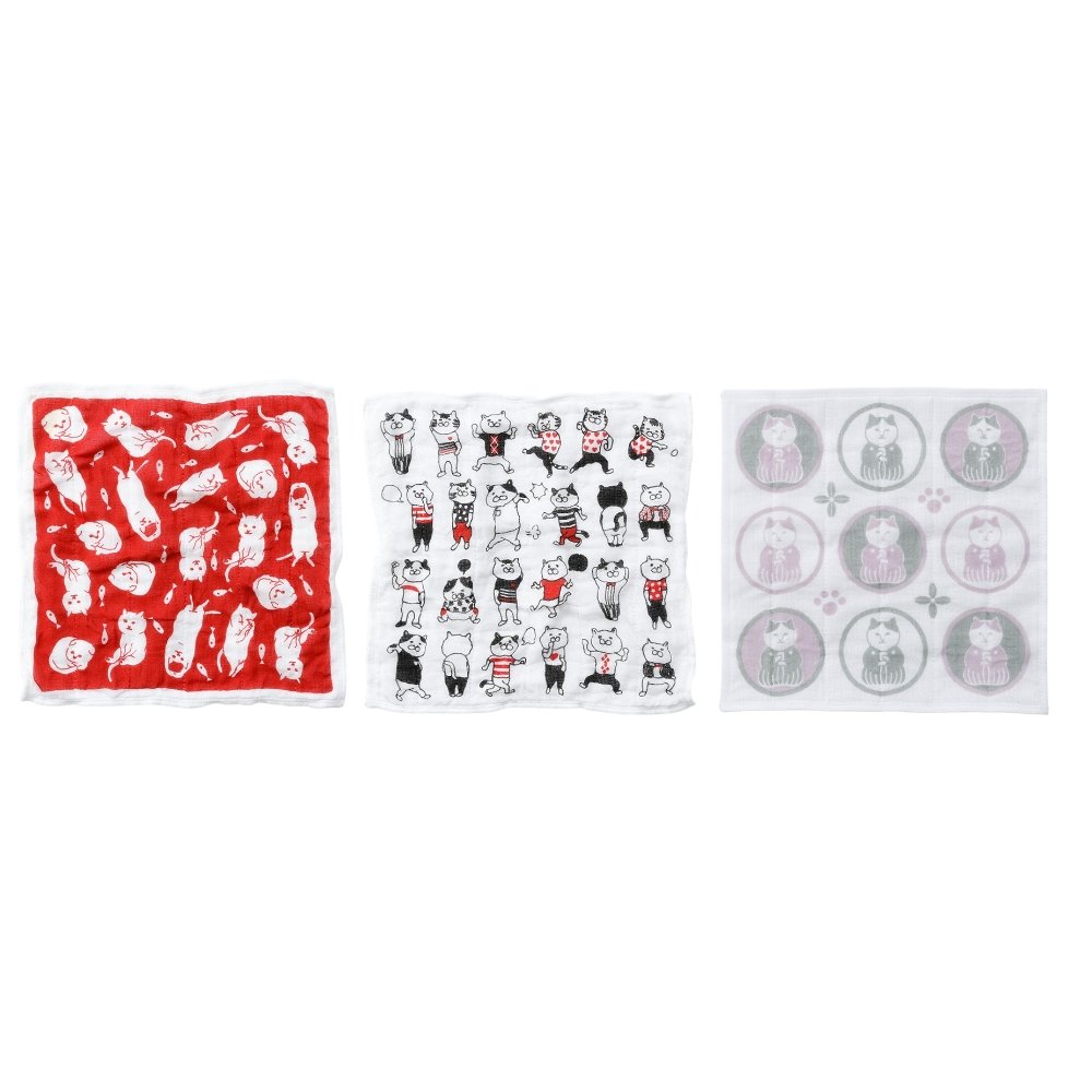 NEKONOBA 日本製蚊帳生地家事布【九乘九購物網】