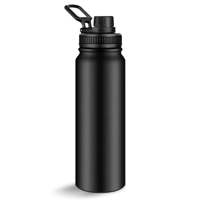 【日本代購】個人化 運動水瓶 20 26 32 盎司大容量水熱瓶不鏽鋼真空玻璃杯 1000 毫升馬克杯