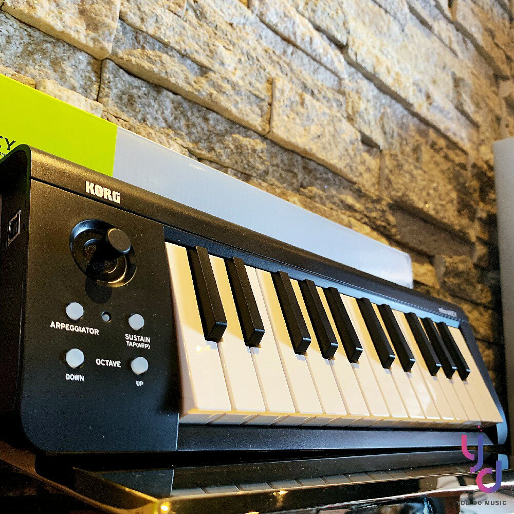 現貨免運公司貨贈軟體/USB線Korg Microkey 2代25鍵版本USB版本Midi