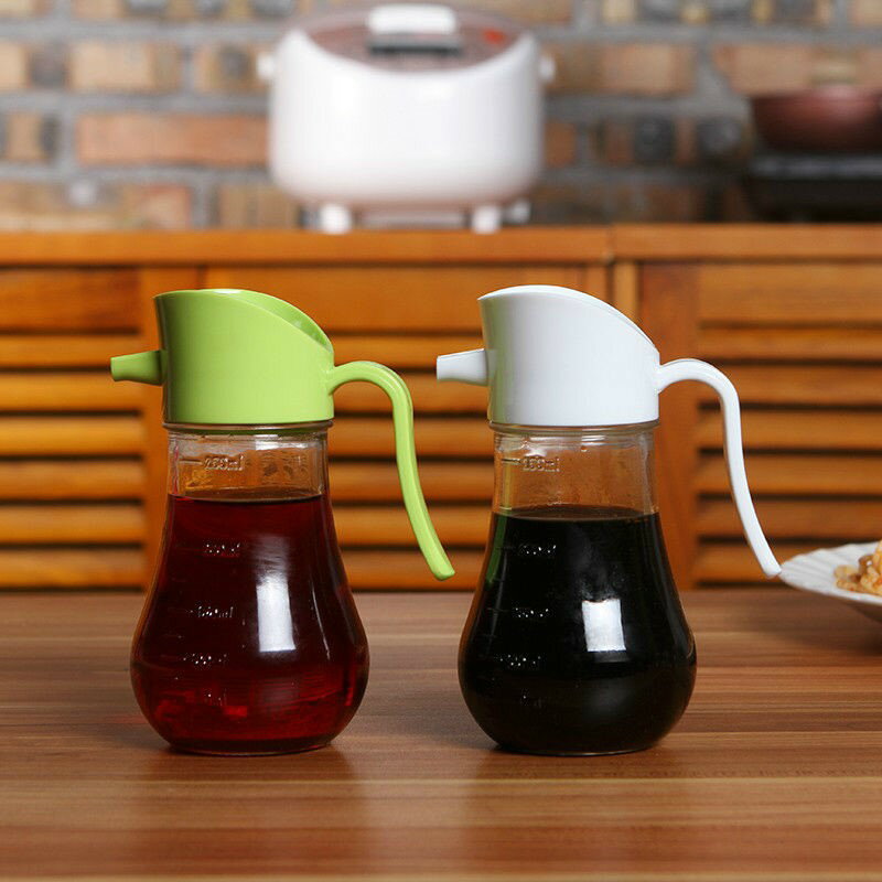 玻璃油壺可控油 醋壺透明調味瓶 家用油罐廚房醬油裝香油料酒油瓶