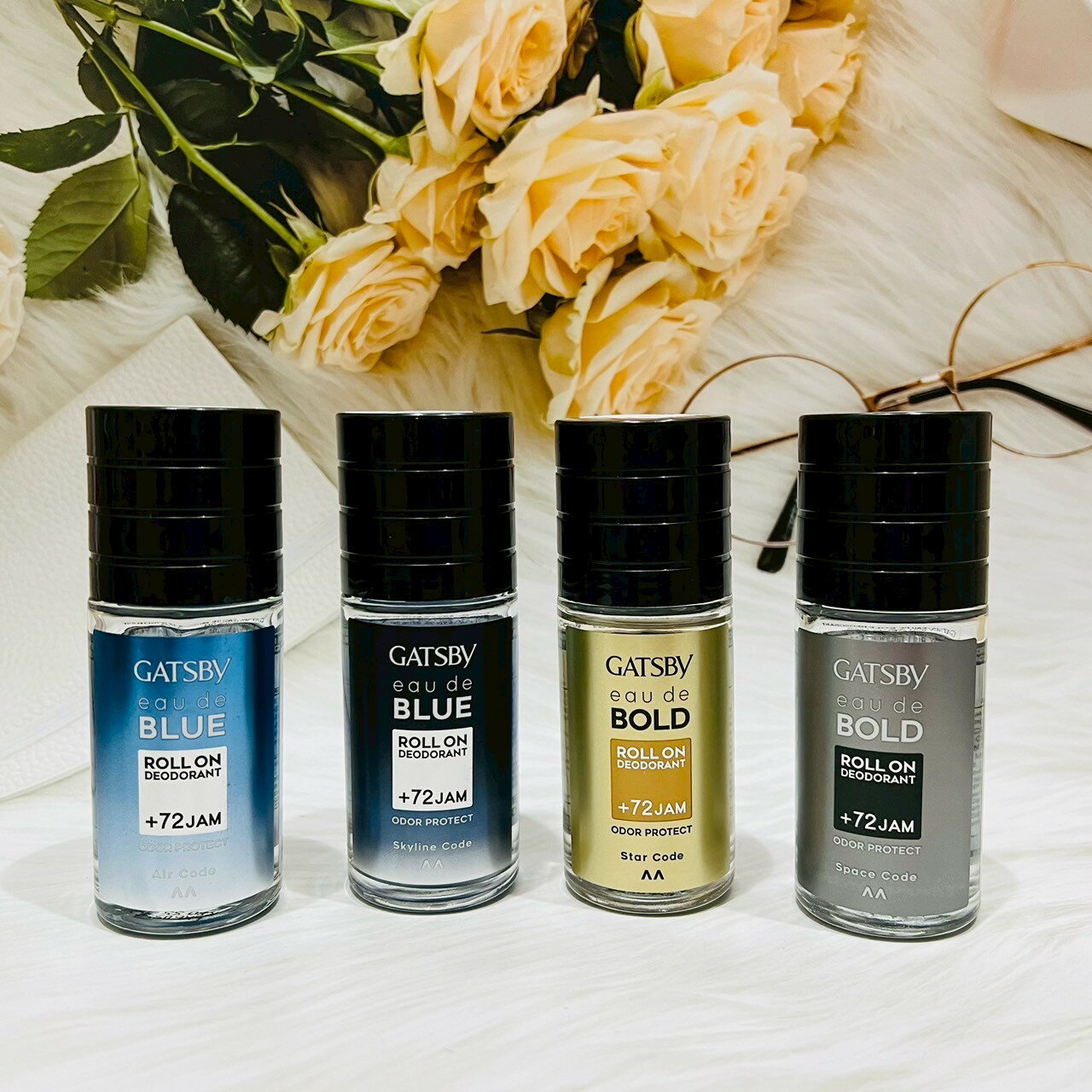 GATSBY 止汗滾珠 體香劑 止汗體香滾珠瓶 50ml 沉靜情懷 純淨自在 深邃謎情 夜幕迷慾 迷濛魅惑 活力之心 多款供選