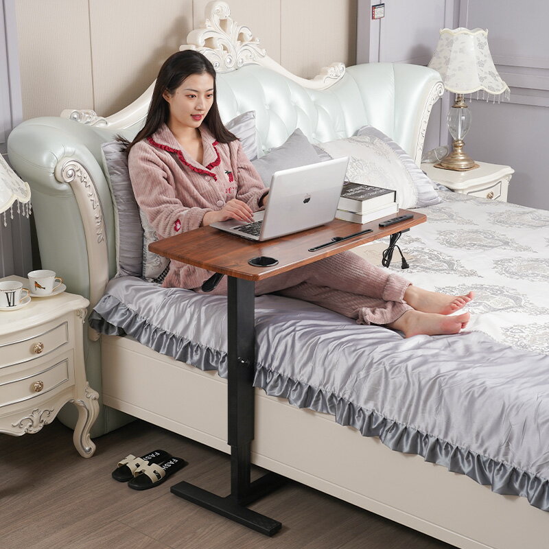 床邊桌可移動升降折疊電腦桌家用簡約小桌子臥室寫字桌大學生書桌