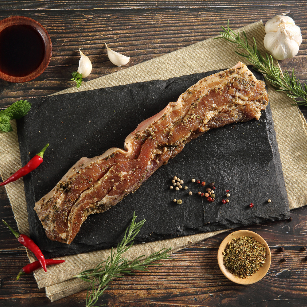 【香草豬】義式鹹豬肉 250g｜潔淨配方｜台灣頂級豬肉