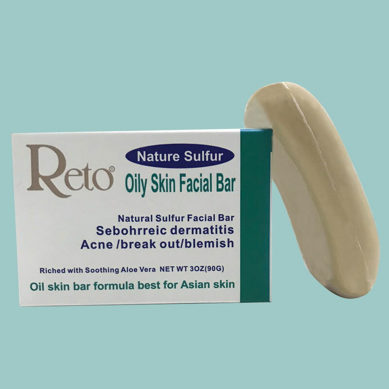 Reto 抗油性膚質洗面皂 ｜天然硫分子洗面皂 90gm