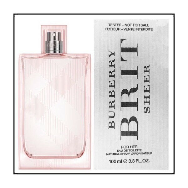 BURBERRY Brit sheer 粉紅風格 女性淡香水 Tester 100ML ❁香舍❁ 母親節好禮